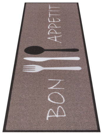 Hanse Home, Behúň Cook & Clean 105724 Brown White, 50x150, hnedá, kuchyňa