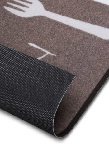 Hanse Home, Behúň Cook & Clean 105724 Brown White, 50x150, hnedá, kuchyňa