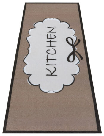 Hanse Home, Behúň Cook & Clean 105728 Brown White Black, 50x150, hnedá, kuchyňa