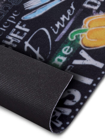 Hanse Home, Behúň Cook & Clean 105730 Black Multicolored, 50x150, viacfarebná, kuchyňa