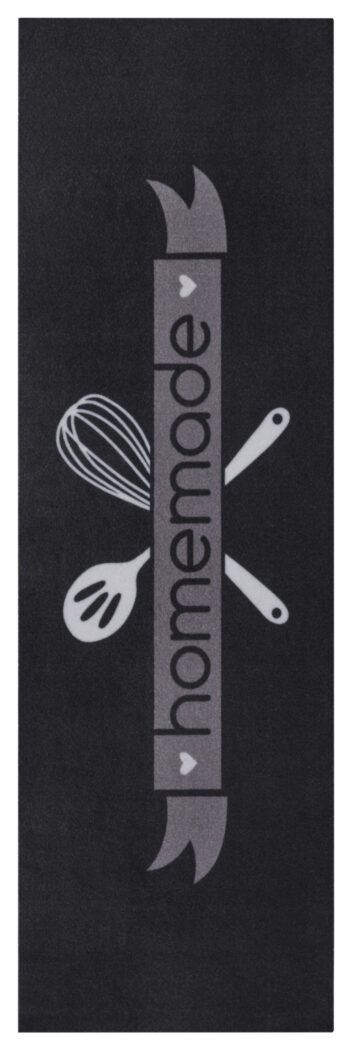 Hanse Home, Behúň Cook & Clean 105732 Black White Grey, 50x150, čierna, kuchyňa