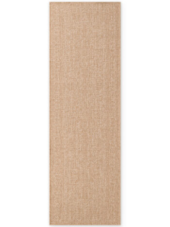 Hanse Home, Behúň Duet Kona 106250 Beige/White - na von aj na doma, 80x250, béžová, chodba / predsieň