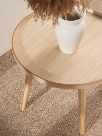 Hanse Home, Behúň Duet Kona 106250 Beige/White - na von aj na doma, 80x250, béžová, chodba / predsieň