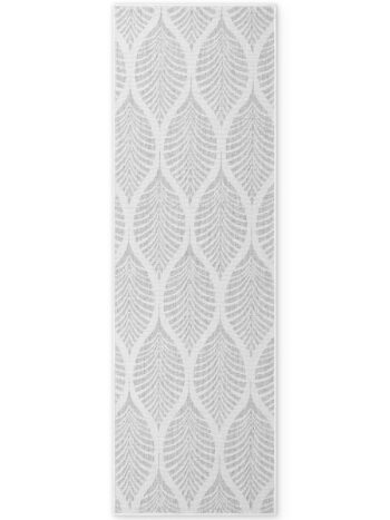 Hanse Home, Behúň Duet Liora 106246 White/Gray - na von aj na doma, 80x250, šedá, chodba / predsieň