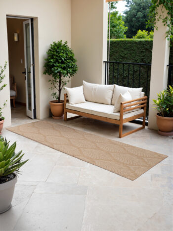 Hanse Home, Behúň Duet Liora 106247 Beige/White - na von aj na doma, 80x250, béžová, chodba / predsieň