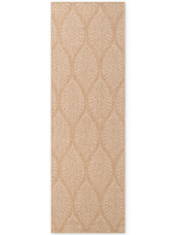 Hanse Home, Behúň Duet Liora 106247 Beige/White - na von aj na doma, 80x250, béžová, chodba / predsieň