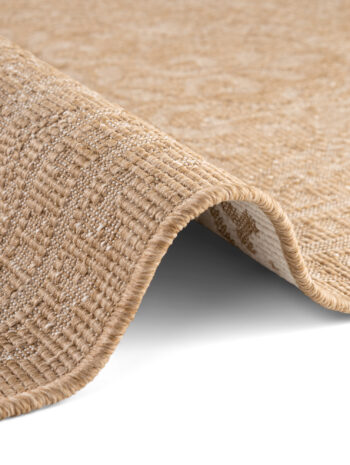 Hanse Home, Behúň Duet Rosel 106252 Beige/White - na von aj na doma, 80x250, béžová, chodba / predsieň