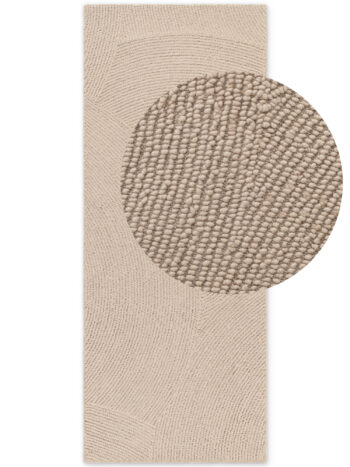 Hanse Home, Behúň Eleni 106221 Hellbeige, 80x300, béžová, obývacia izba