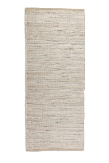 Hanse Home, Behúň Handloom 105962 Dhaka Grey Brown, 80x200, béžová, chodba / predsieň