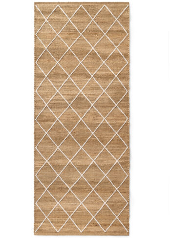 Hanse Home, Behúň Kunu 106208 Natural Gold White, 80x200, béžová, chodba / predsieň
