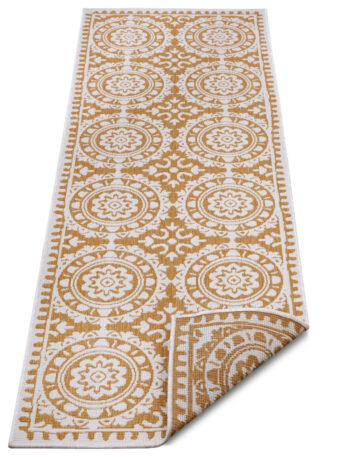 Hanse Home, Behúň Twin Supreme 105791 Ochre – na von aj na doma, 80x250, žltá, chodba / predsieň