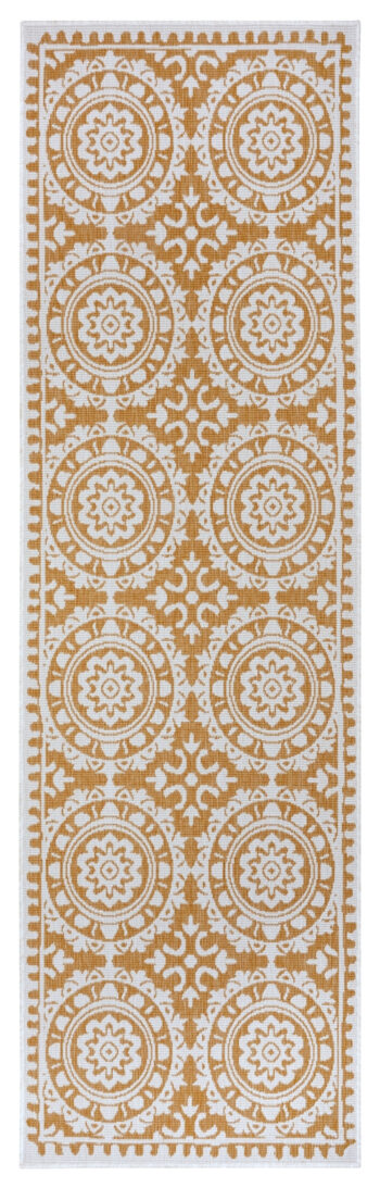 Hanse Home, Behúň Twin Supreme 105791 Ochre – na von aj na doma, 80x250, žltá, chodba / predsieň