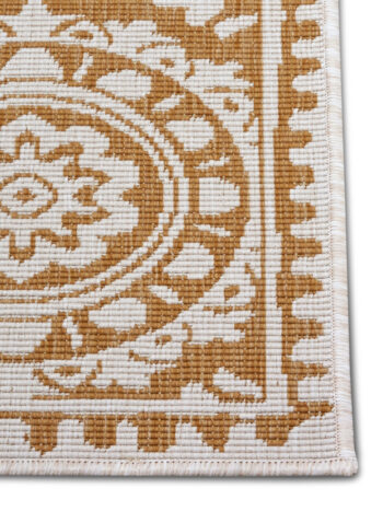 Hanse Home, Behúň Twin Supreme 105791 Ochre – na von aj na doma, 80x250, žltá, chodba / predsieň