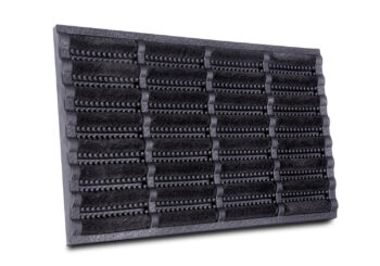 Hanse Home, DOPREDAJ: 40x60 cm Venkovní čistící rohož Mix Mats Brushes 105648 Black - na ven i na doma, 40x60, čierna, exteriér