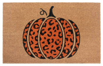Hanse Home, DOPREDAJ: 45x70 cm Rohožka Halloween oranžová tykev 105706 - na ven i na doma, 45x70, oranžová, chodba / predsieň
