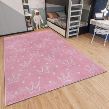 Hanse Home, Detský koberček Adventures 105947 Rose, 160x235, ružová, detská izba