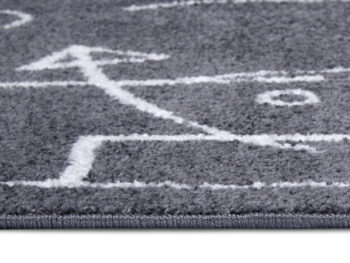 Hanse Home, Detský koberček Adventures 105949 Darkgrey, 160x235, šedá, detská izba