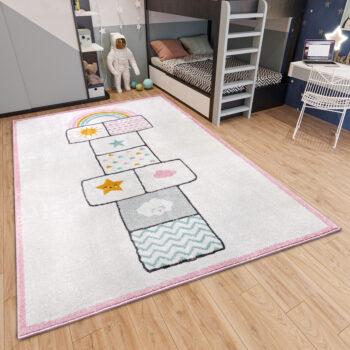 Hanse Home, Detský koberček Adventures 105953 Cream Rose, 120x170, viacfarebná, detská izba