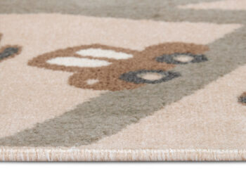 Hanse Home, Detský koberček Adventures 105972 Cream Brown Grey, 160x235, béžová, detská izba