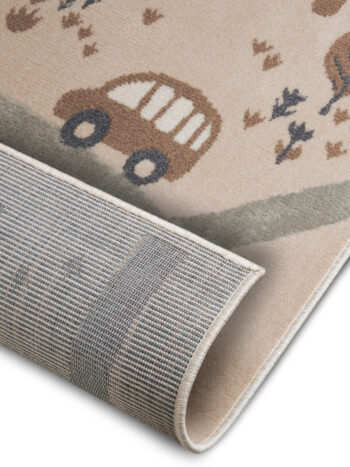 Hanse Home, Detský koberček Adventures 105972 Cream Brown Grey, 160x235, béžová, detská izba
