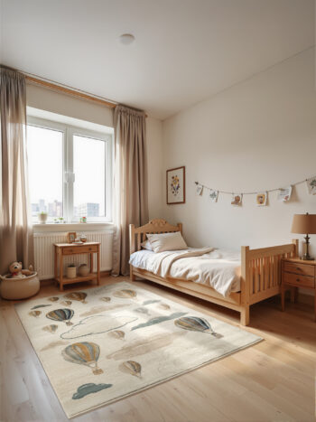 Hanse Home, Detský koberček Adventures 106209 Cream Multicolor, 160x235, biela, detská izba