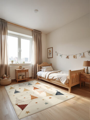 Hanse Home, Detský koberček Adventures 106211 Cream Multicolor, 120x170, biela, detská izba