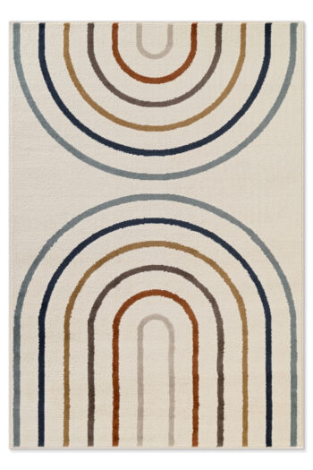 Hanse Home, Detský koberček Adventures 106212 Cream Multicolor, 120x170, biela, detská izba