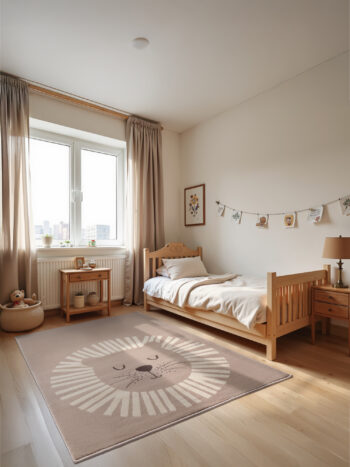 Hanse Home, Detský koberček Adventures 106214 Beige Cream, 120x170, béžová, detská izba