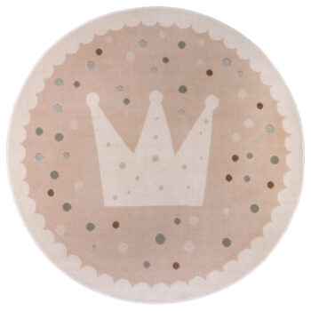 Hanse Home, Detský koberec Adventures 105971 Cream Beige kruh, 100x100 (priemer) kruh, béžová, detská izba