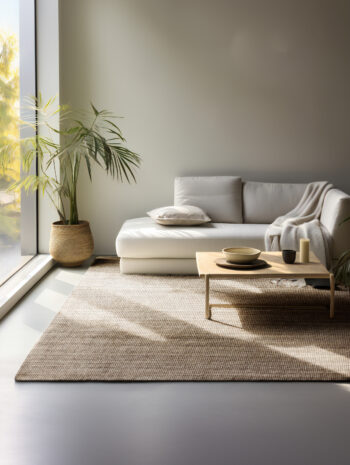 Hanse Home, Kusový koberec Bouclé Jute 105975 Grey Brown, 80x150, hnedá, chodba / predsieň