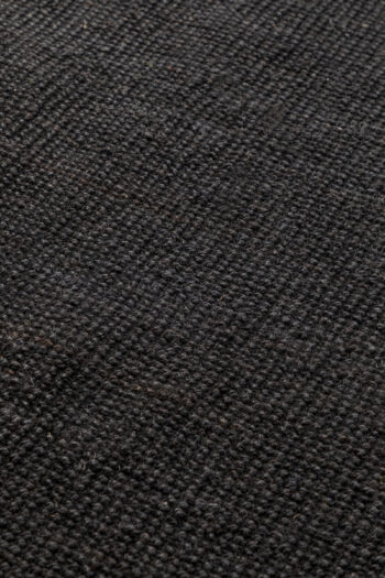 Hanse Home, Kusový koberec Bouclé Jute 105976 Black, 120x170, čierna, chodba / predsieň