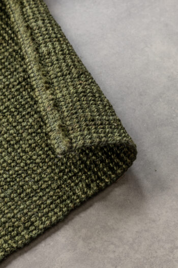 Hanse Home, Kusový koberec Bouclé Jute 105977 Jungle Green, 160x230, zelená, chodba / predsieň