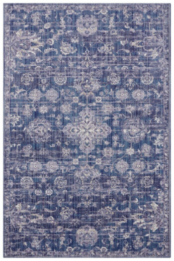 Hanse Home, Kusový koberec Cairo 105584 Alexandria Blue – na von aj na doma, 120x170, modrá, chodba / predsieň