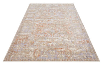 Hanse Home, Kusový koberec Cairo 105587 Port Said Cream Red – na von aj na doma, 240x340, oranžová, chodba / predsieň