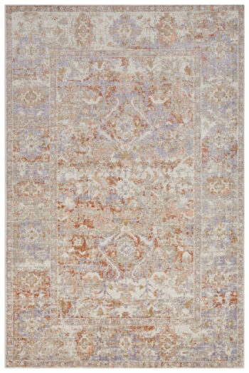 Hanse Home, Kusový koberec Cairo 105587 Port Said Cream Red – na von aj na doma, 80x120, oranžová, chodba / predsieň
