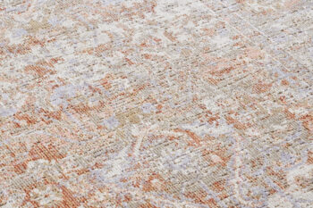 Hanse Home, Kusový koberec Cairo 105587 Port Said Cream Red – na von aj na doma, 80x120, oranžová, chodba / predsieň