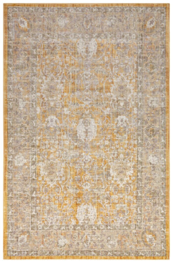 Hanse Home, Kusový koberec Cairo 105590 Luxor Gold – na von aj na doma, 240x340, žltá, chodba / predsieň