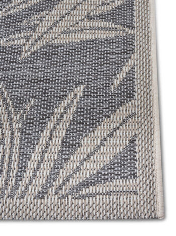 Hanse Home, Kusový koberec Clyde 105907 Paru Grey Cream – na von aj na doma, 63x120, šedá, chodba / predsieň