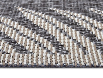 Hanse Home, Kusový koberec Clyde 105907 Paru Grey Cream – na von aj na doma, 63x120, šedá, chodba / predsieň