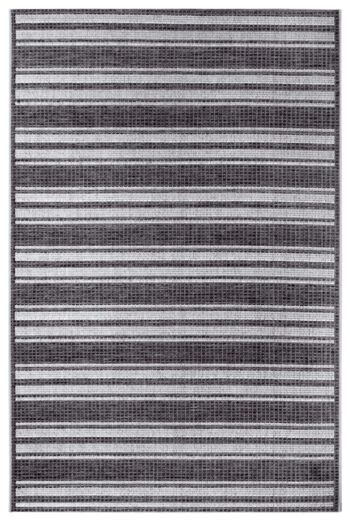 Hanse Home, Kusový koberec Clyde 105909 Temu Grey Beige – na von aj na doma, 63x120, šedá, chodba / predsieň