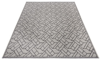 Hanse Home, Kusový koberec Clyde 105911 Eru Beige Grey – na von aj na doma, 190x290, šedá, chodba / predsieň