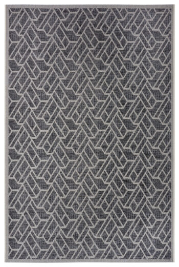 Hanse Home, Kusový koberec Clyde 105912 Eru Grey Beige - na von aj na doma, 190x290, šedá, chodba / predsieň