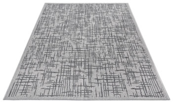 Hanse Home, Kusový koberec Clyde 105915 Telu Beige Grey - na von aj na doma, 155x235, šedá, chodba / predsieň