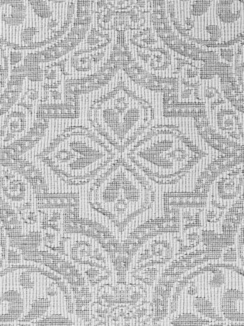 Hanse Home, Kusový koberec Duet 106251 Rosel White/Gray - na von aj na doma, 200x290, šedá, chodba / predsieň