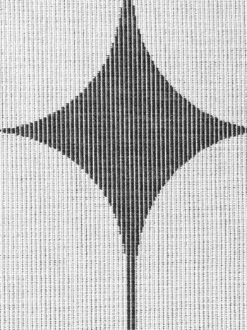 Hanse Home, Kusový koberec Duet Bowen 106244 Black/White - na von aj na doma, 120x170, čiernobiela, chodba / predsieň