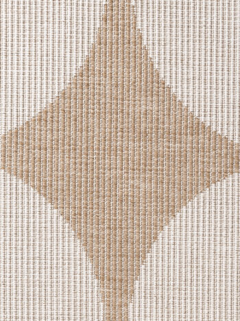 Hanse Home, Kusový koberec Duet Bowen 106245 Beige/White - na von aj na doma, 200x290, béžová, chodba / predsieň