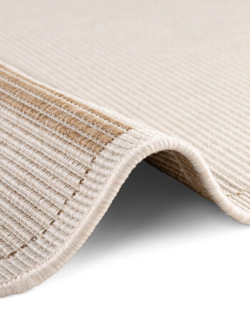 Hanse Home, Kusový koberec Duet Bowen 106245 Beige/White - na von aj na doma, 200x290, béžová, chodba / predsieň