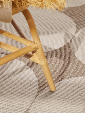Hanse Home, Kusový koberec Duet Bowen 106245 Beige/White - na von aj na doma, 200x290, béžová, chodba / predsieň