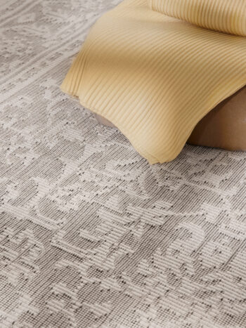 Hanse Home, Kusový koberec Duet Kona 106249 White/Gray - na von aj na doma, 160x230, šedá, chodba / predsieň