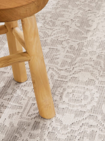 Hanse Home, Kusový koberec Duet Kona 106249 White/Gray - na von aj na doma, 160x230, šedá, chodba / predsieň